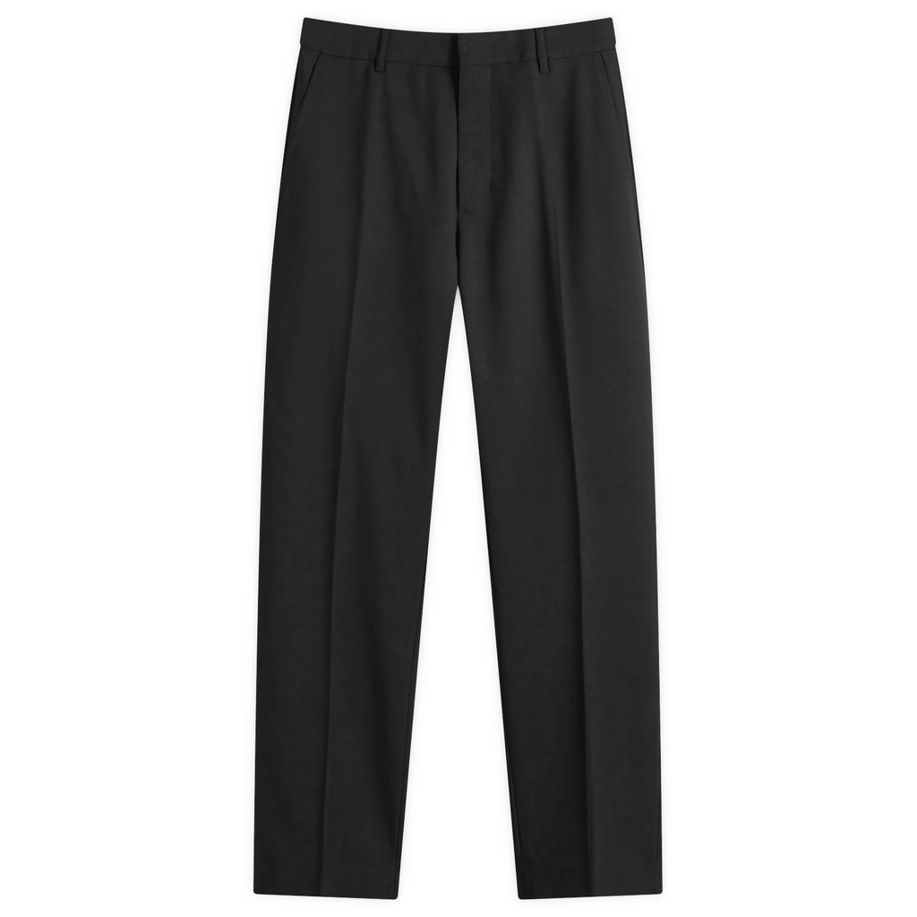 AMI Paris Men's Straight Fit Trousers Black